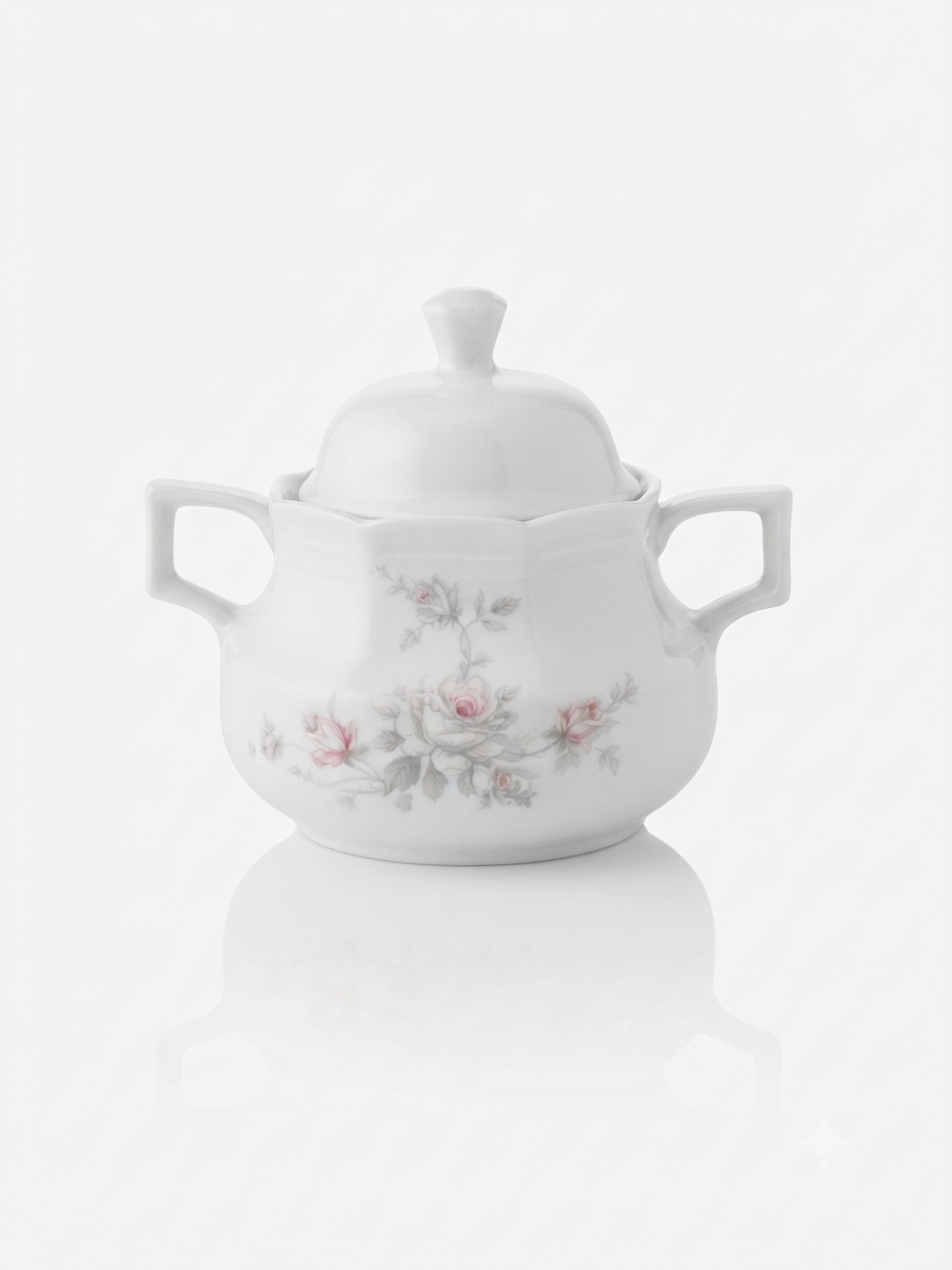 Grand service à café / thé 12 personnes en porcelaine de Bavière Bareuther Waldsassen