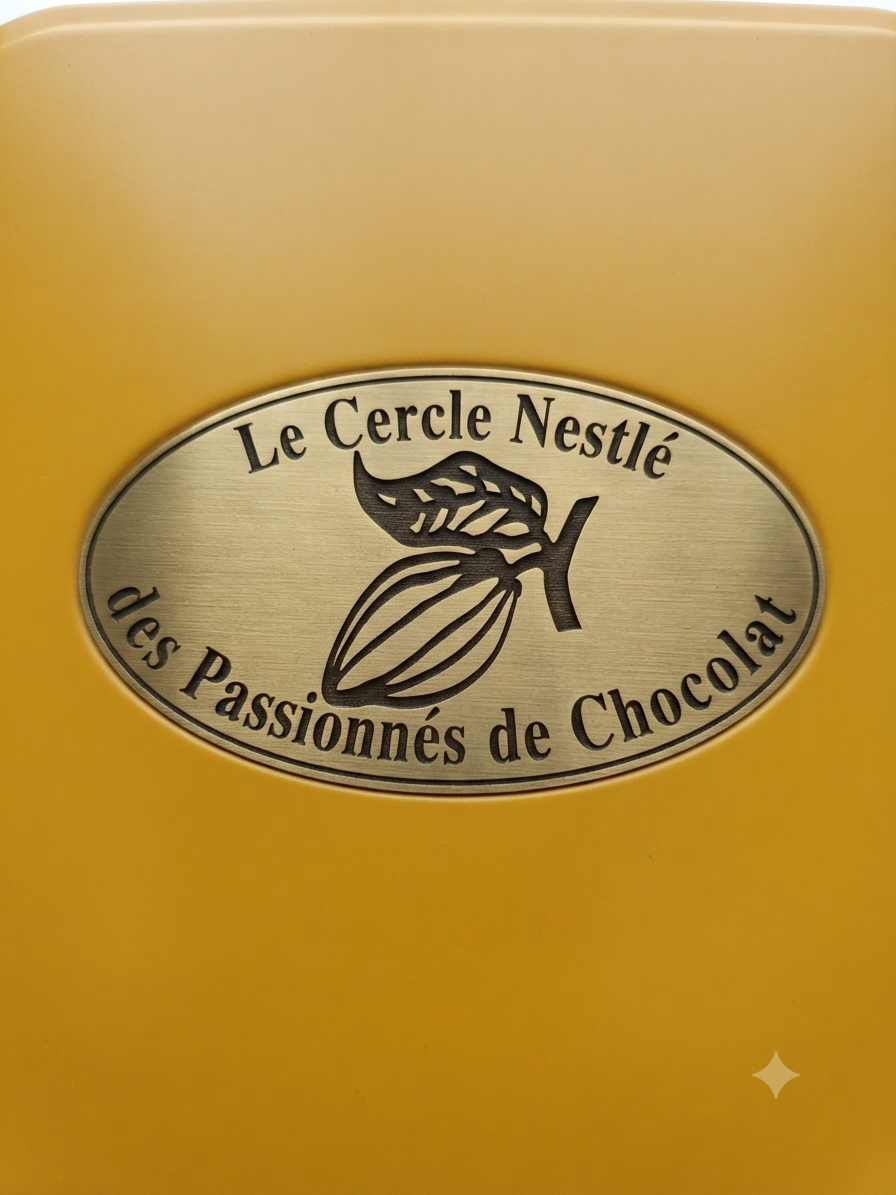 Boîte en métal vintage Nestlé's Milk – Déco rétro & art publicitaire (Hauteur 21 cm)
