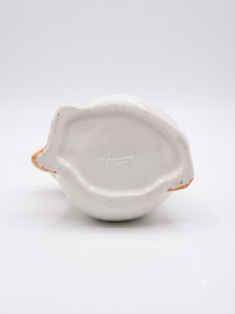 Boîte canard en céramique Atelier – Esprit cottage chic 14,5 cm