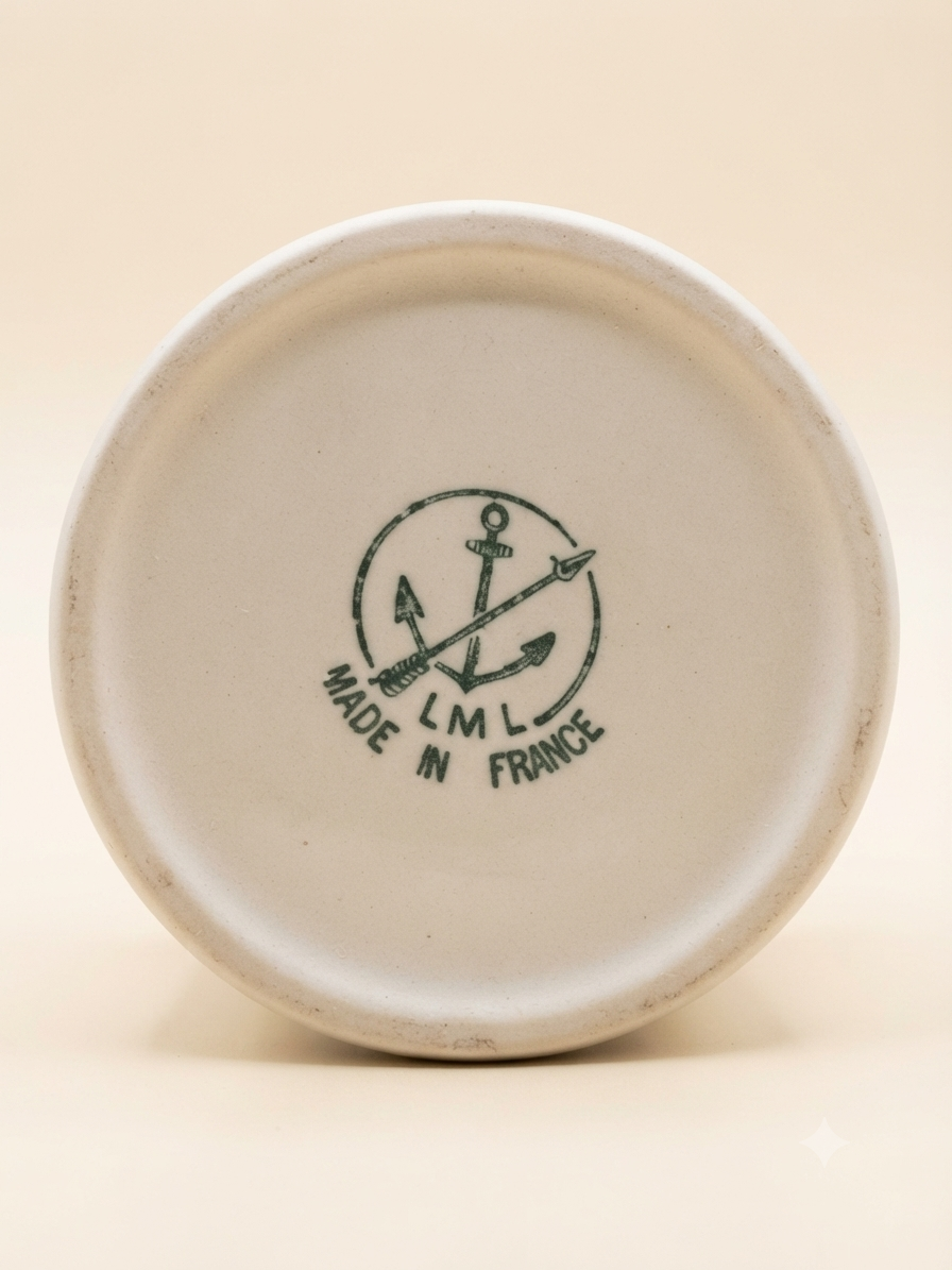 Duo de pots anciens en faïence beige « Farine & Riz » – LML France, Style Campagne
Anciens pots de conservation
