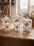 Service de cuisine romantique campagne chic – Porcelaine florale