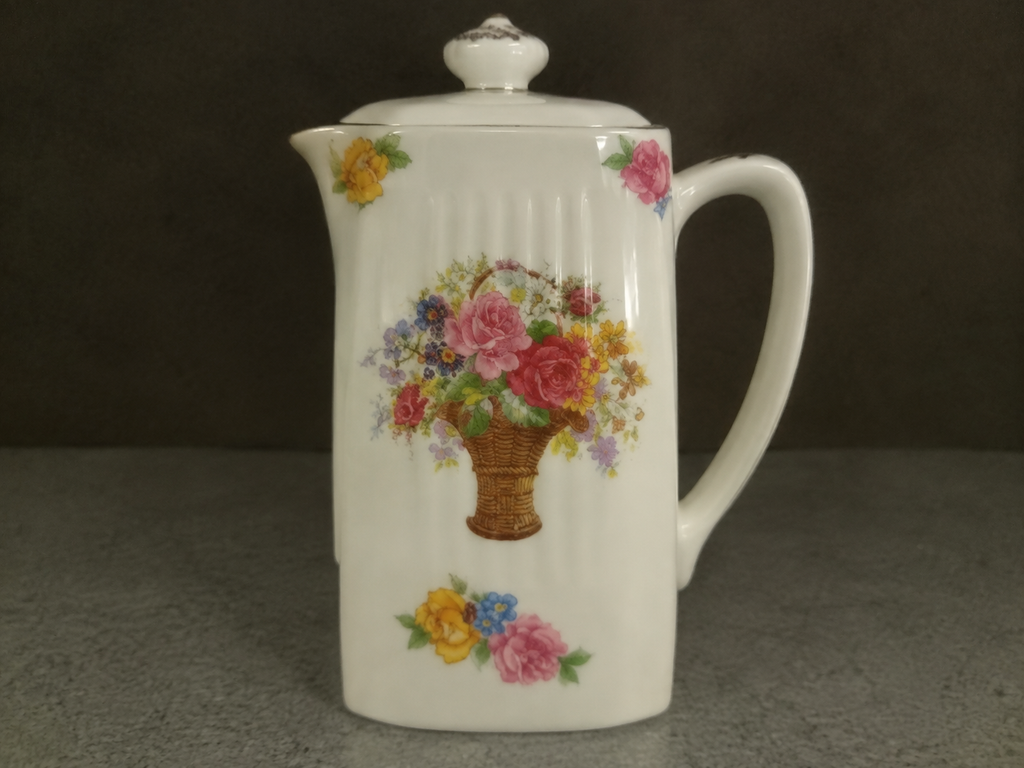 Service de cuisine romantique campagne chic – Porcelaine florale