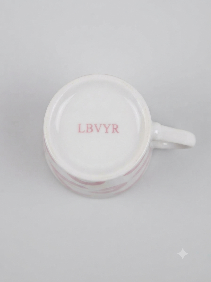 Tasses à café bohème chic – Motifs pois et art de la table