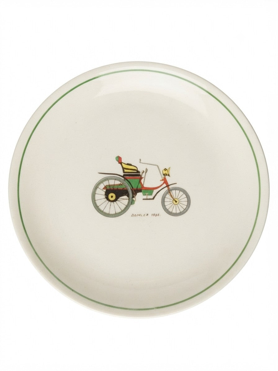 Assiette ancienne en faïence Moulin des Loups - Véhicule rétro vintage (24 cm)
Assiette creuse vintage