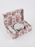 Ensemble tasse et soucoupe rétro – Esprit Cottage