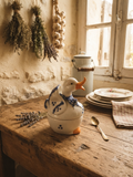 Boîte canard en céramique Atelier – Esprit cottage chic 14,5 cm