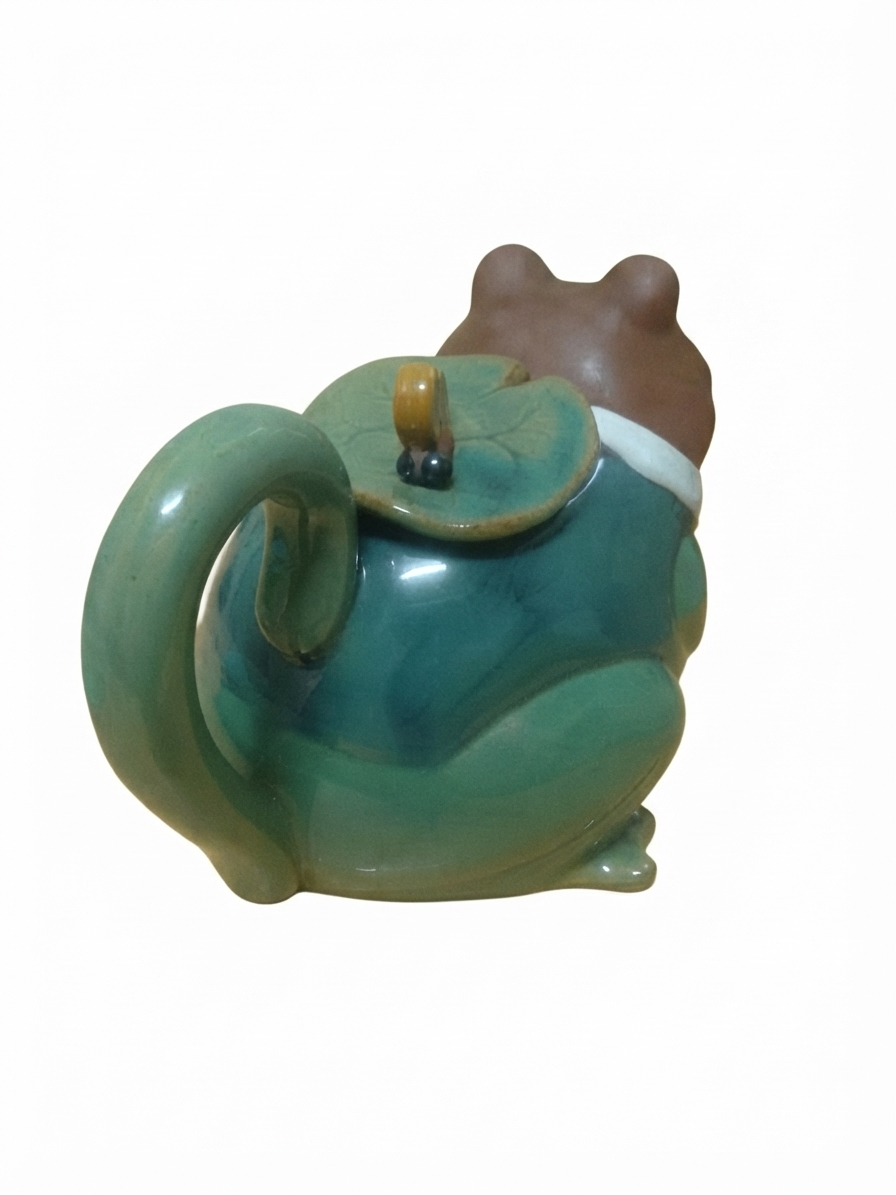 Charmante Théière / Pichet Grenouille Distinguée – Déco Campagne Anglaise & Poésie